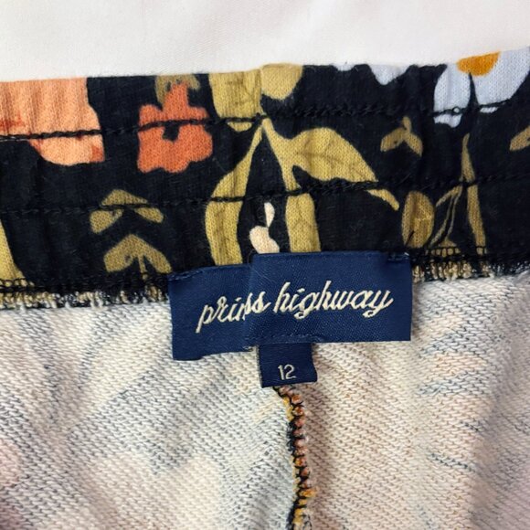 Princess Highway floral and bird print sweatpants/joggers size US 8 - Picture 4 of 5